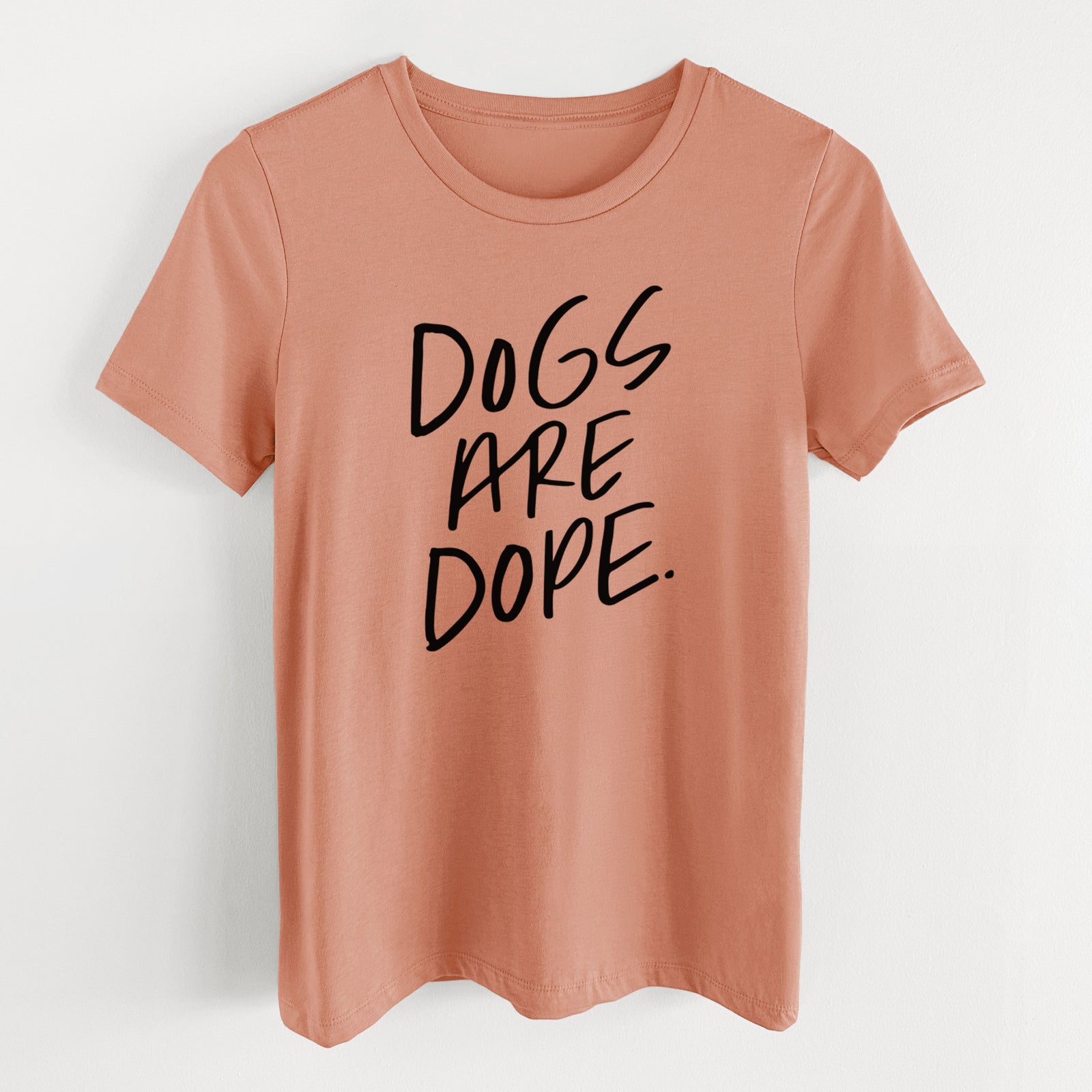 Dogs Are Dope - Women's Lightweight Relaxed Fit 100% Cotton Crewneck