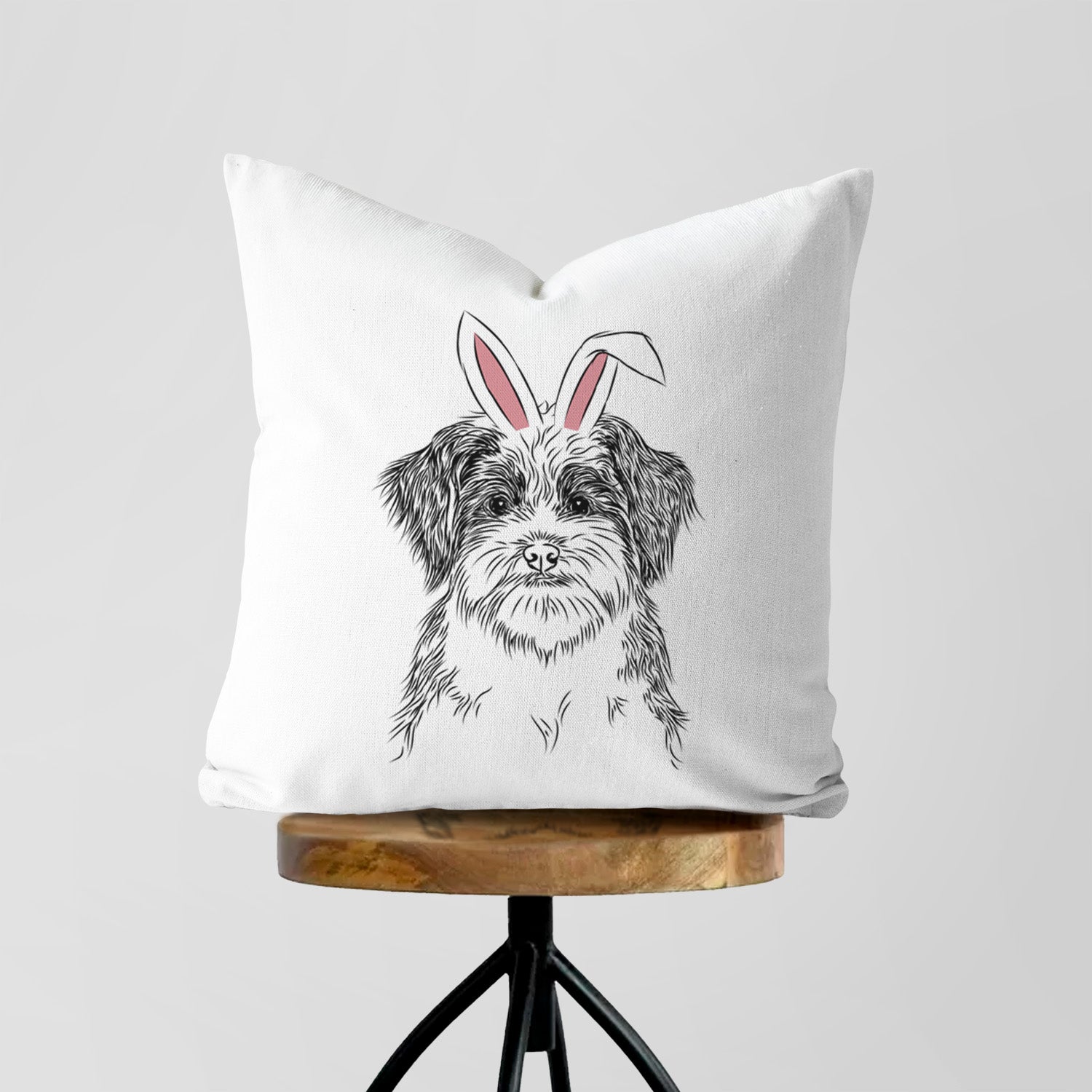 Asa the Havanese - Throw Pillow Cover
