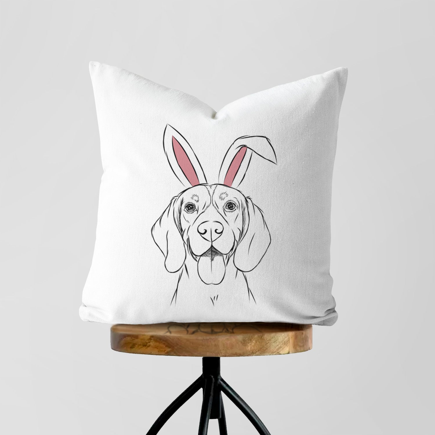 Bogie the Beagle - Throw Pillow Cover