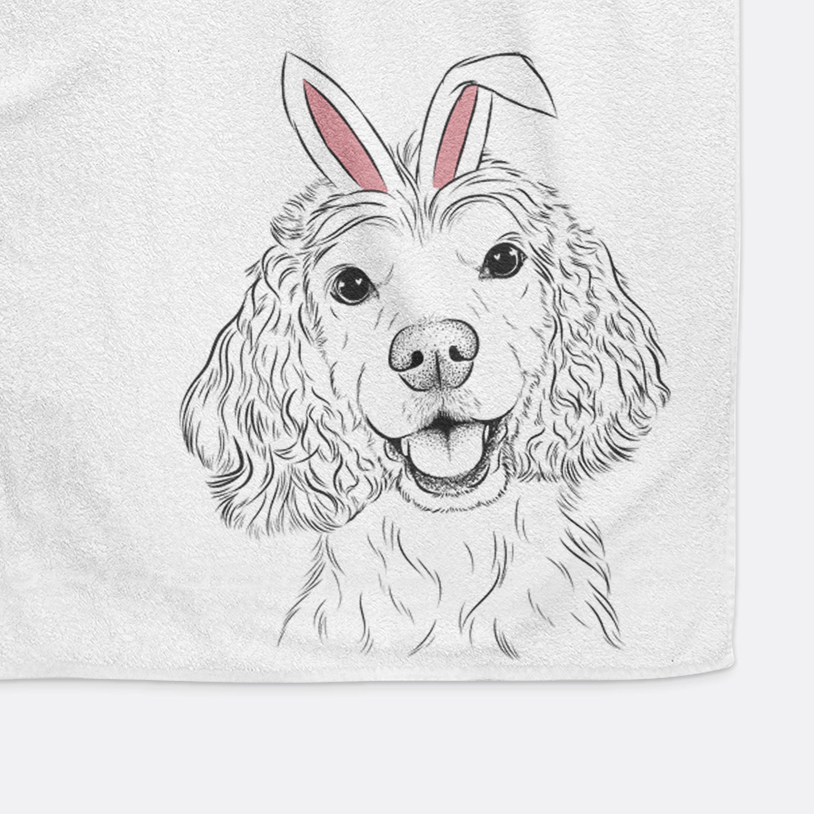 Cricket the American Cocker Spaniel Premium Hand Towel
