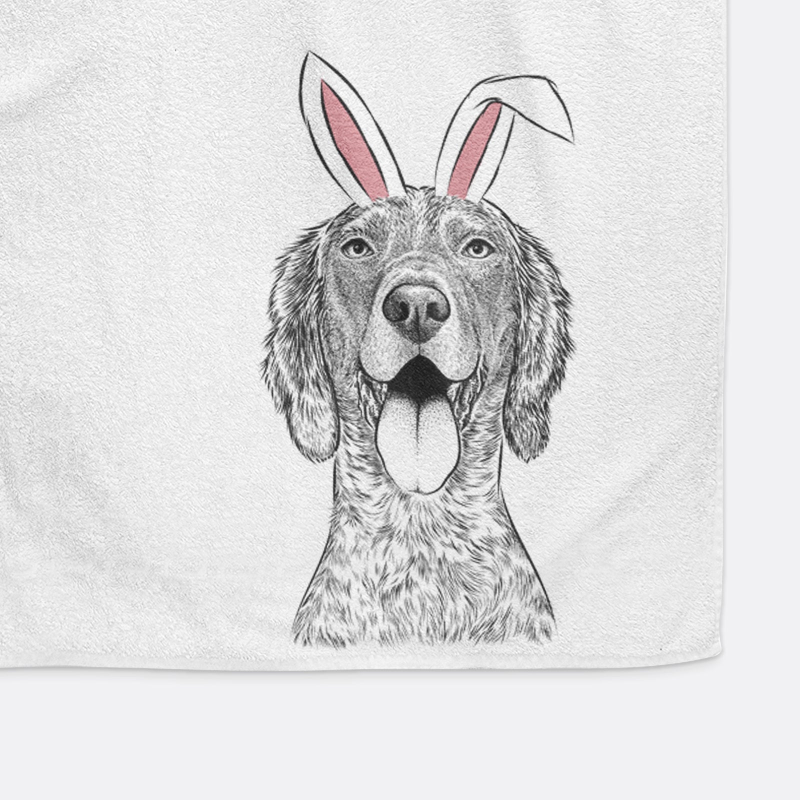 Freddy the English Setter Premium Hand Towel