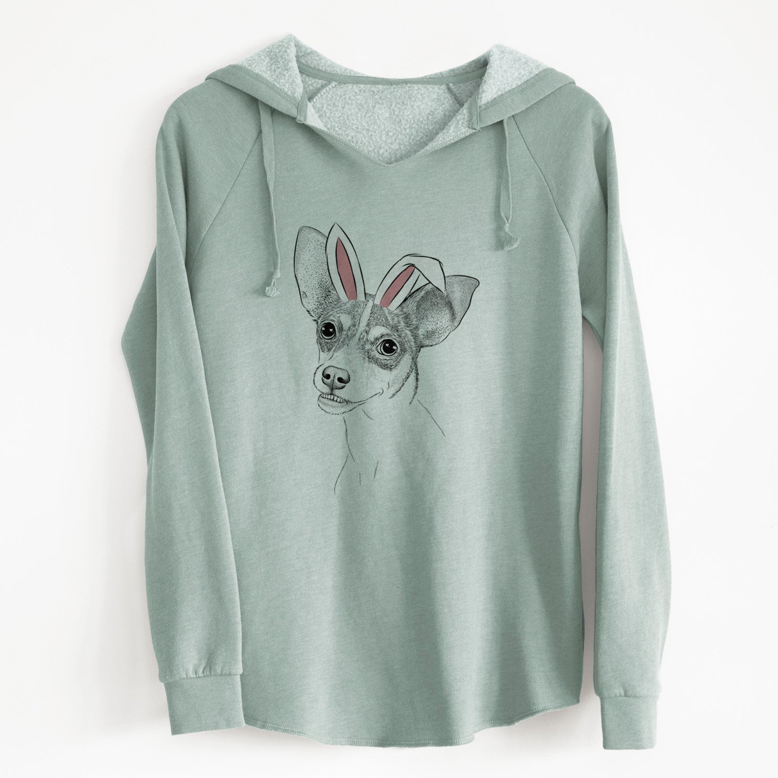 Easter Kailani the Chihuahua Mix - Cali Wave Hooded Sweatshirt