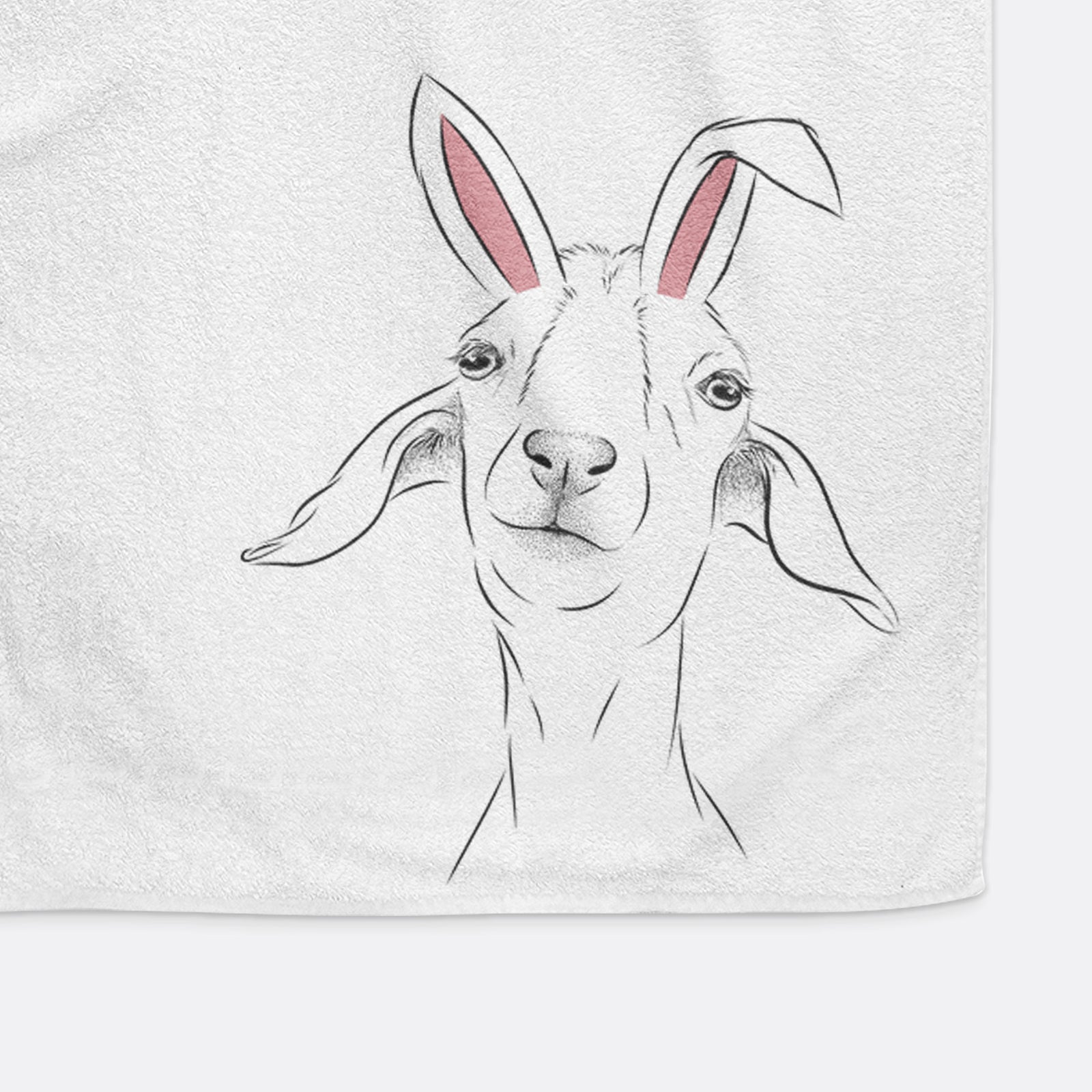 Kara Dune the Spanish Boer Goat Decorative Hand Towel