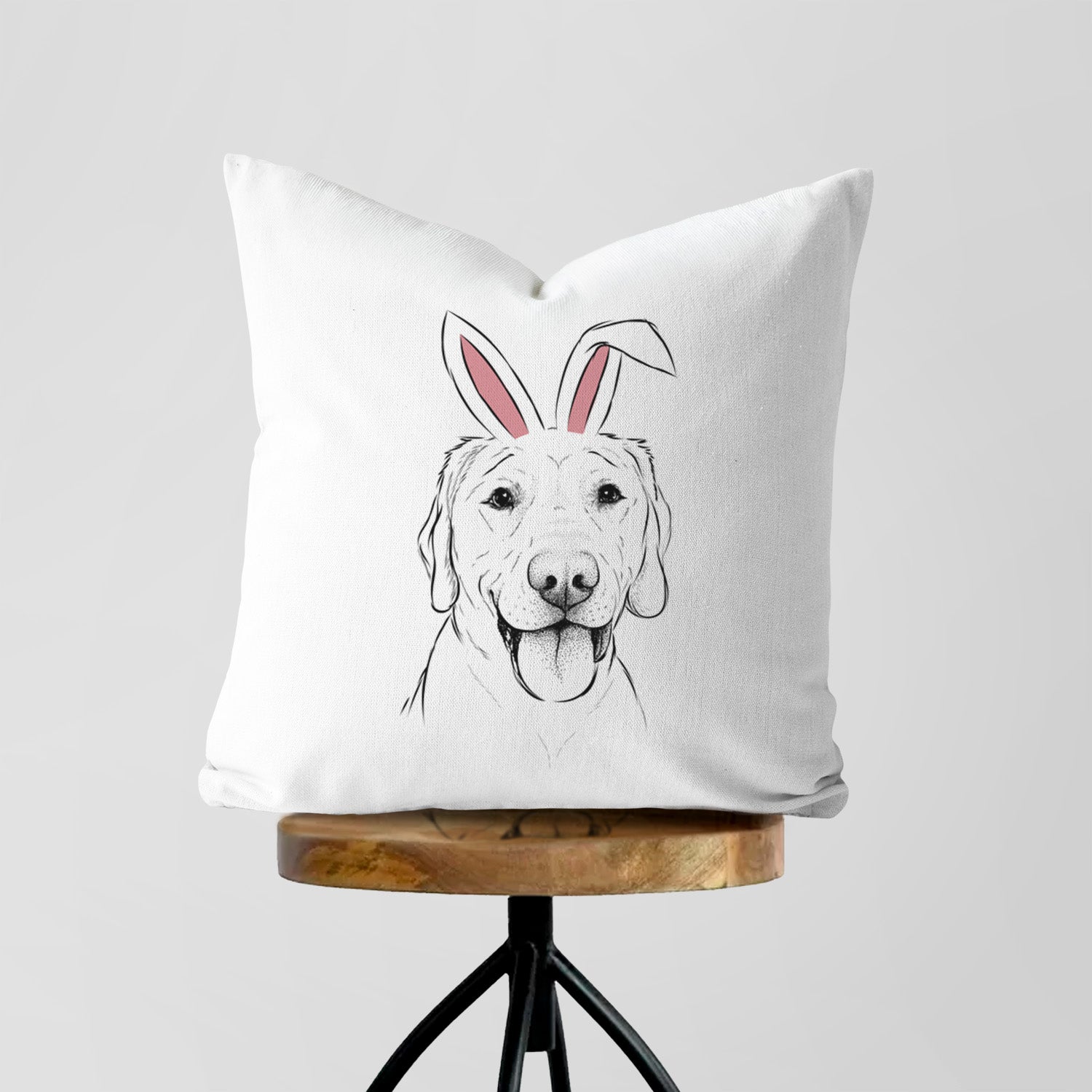 Klay the Labrador Retriever - Throw Pillow Cover