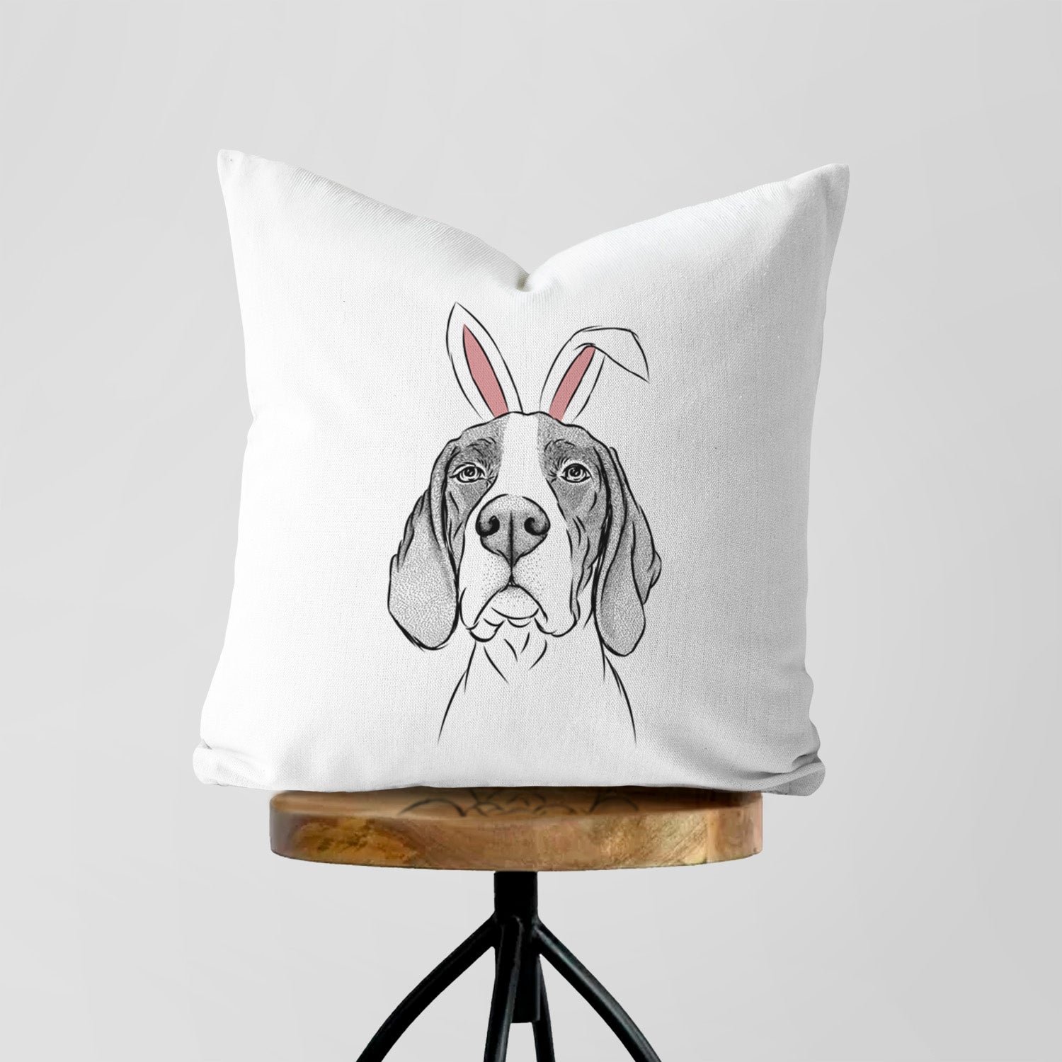 Liam the English Pointer - Throw Pillow Cover