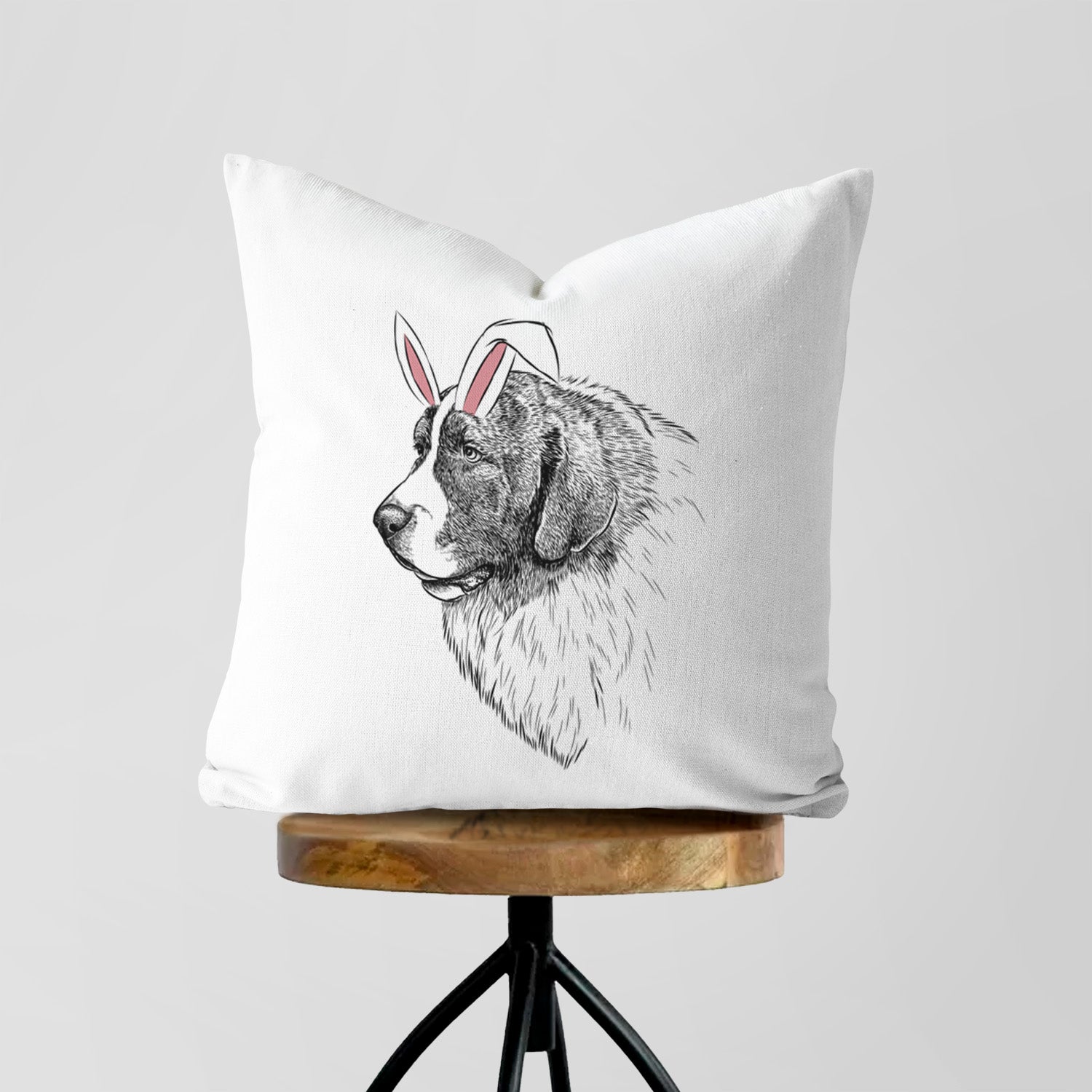 Magnus the Pyrenean Mastiff - Throw Pillow Cover