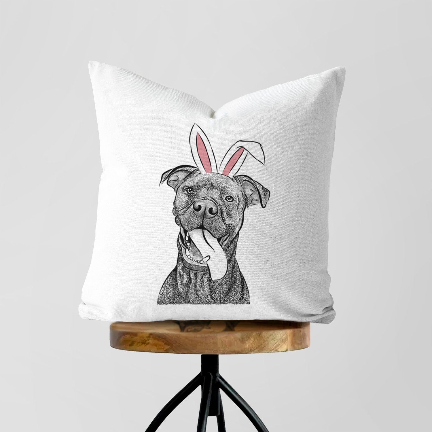 Mikey the Boxador - Throw Pillow Cover