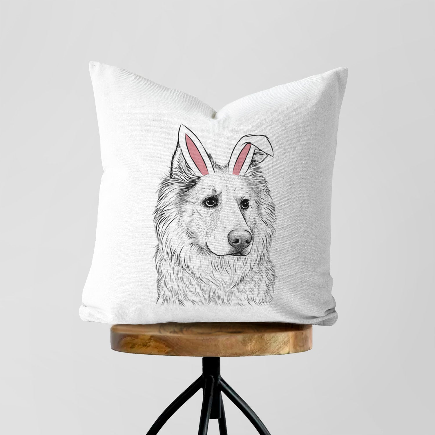 Penny the Chow Mix - Throw Pillow Cover