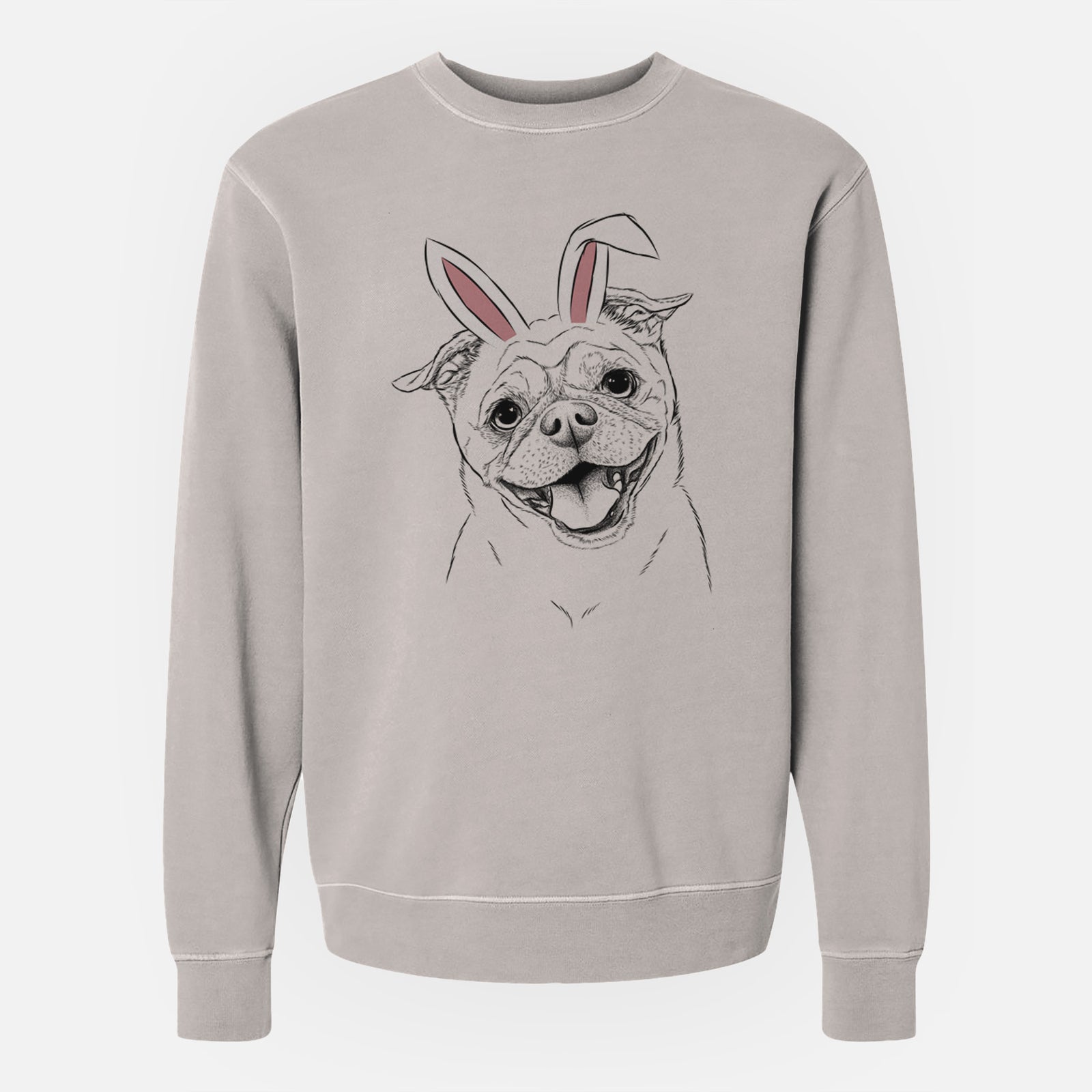 Easter Riley the Chug - Unisex Pigment Dyed Crew Sweatshirt