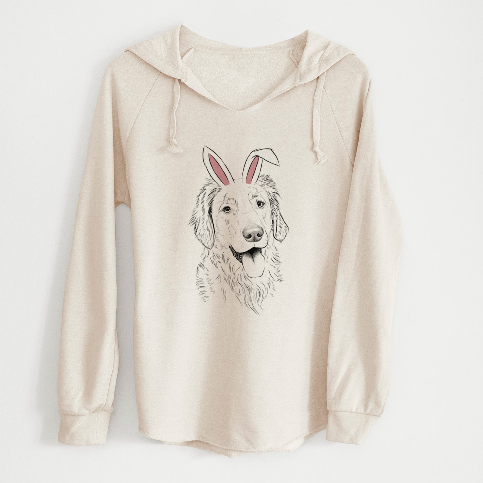 Easter Semba the Golden Retriever - Cali Wave Hooded Sweatshirt