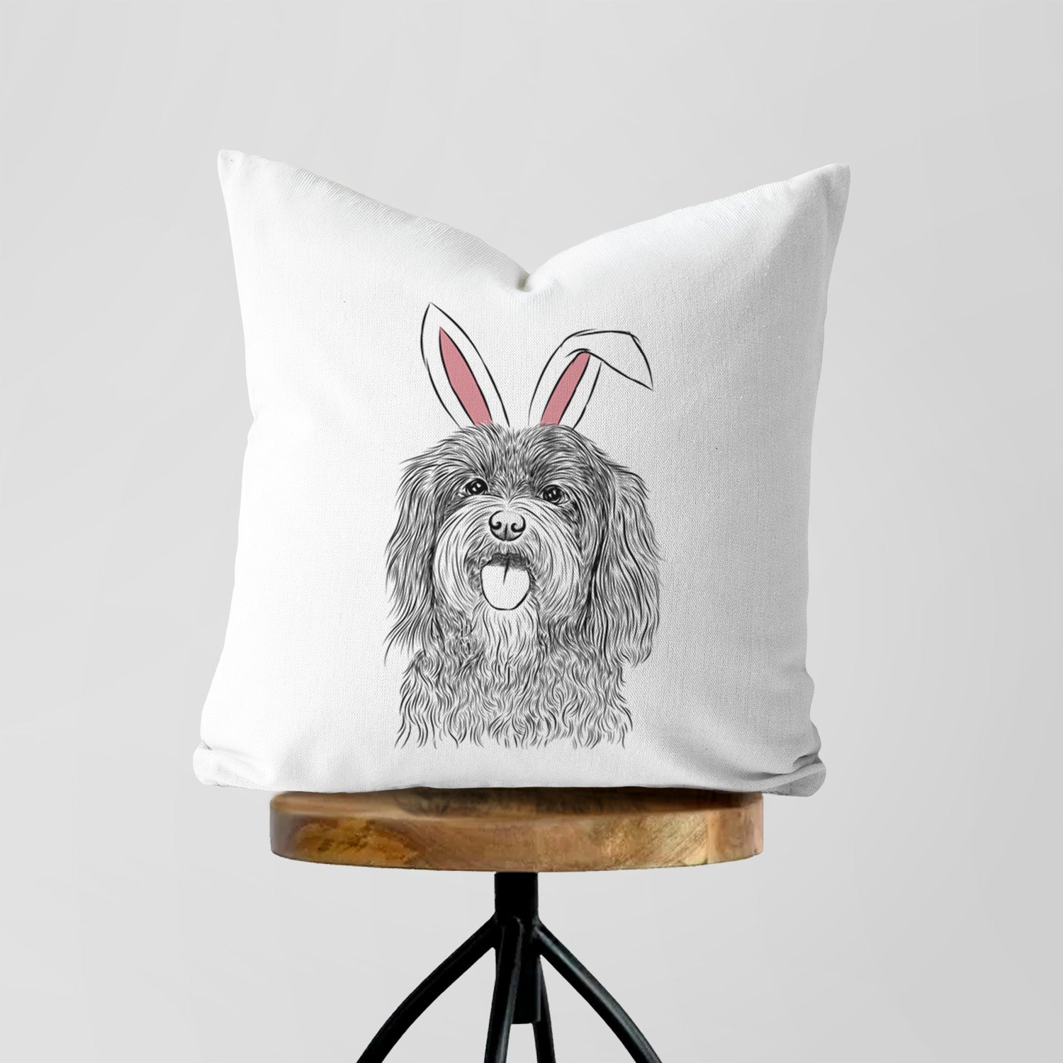 Sophie the Havanese - Throw Pillow Cover