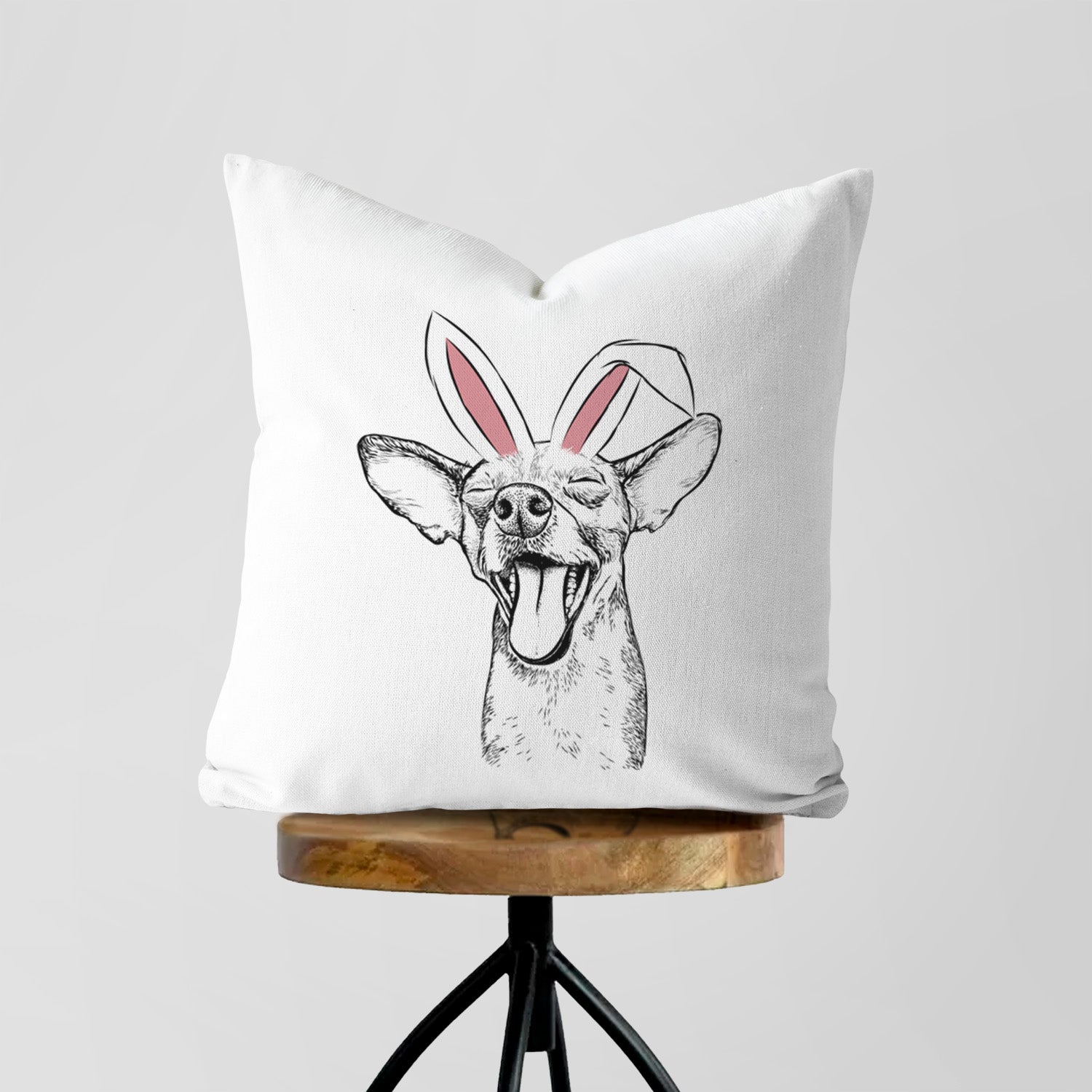 SweetBailey the Chihuahua Mix - Throw Pillow Cover