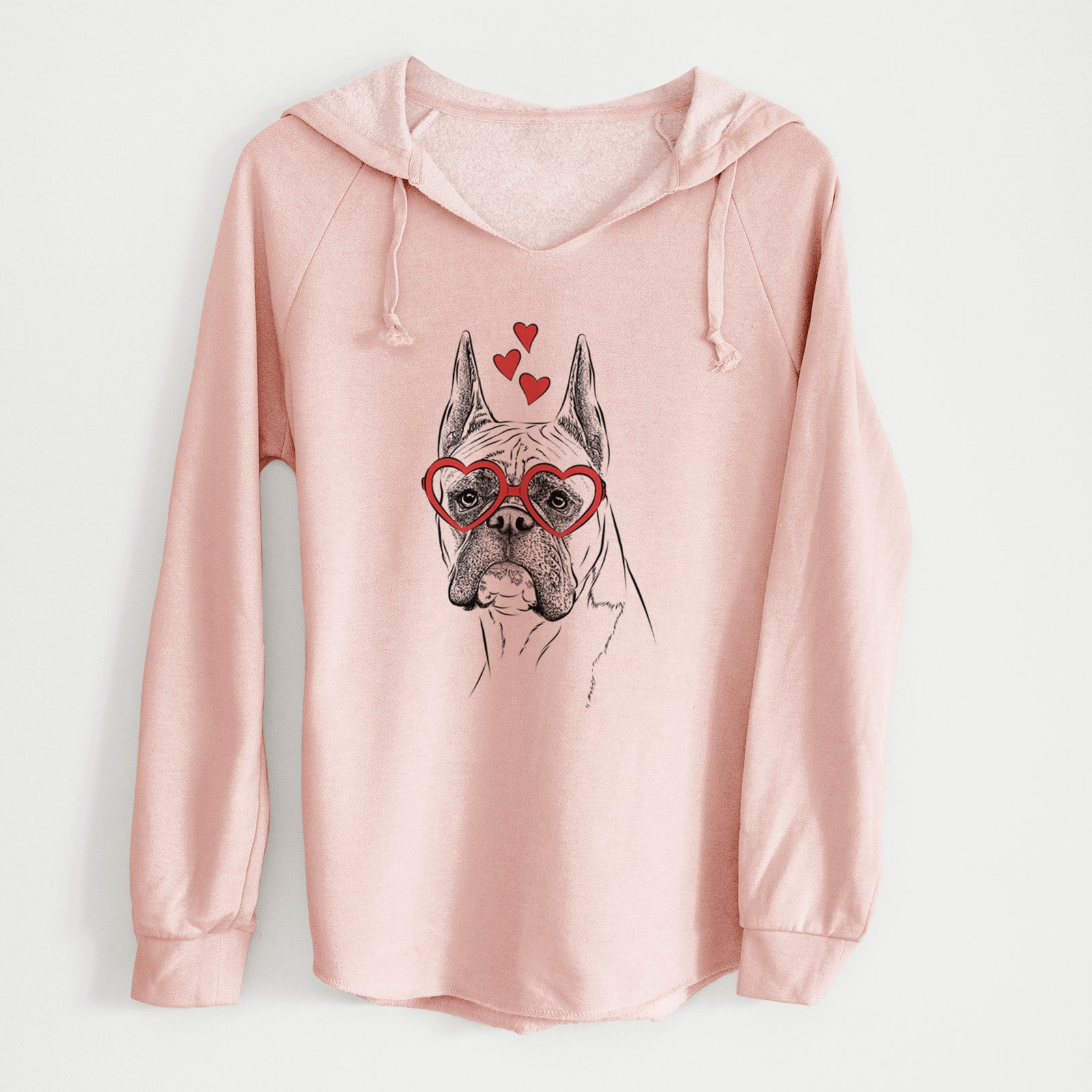 Valentine Ezra the Boxer - Cali Wave Hooded Sweatshirt