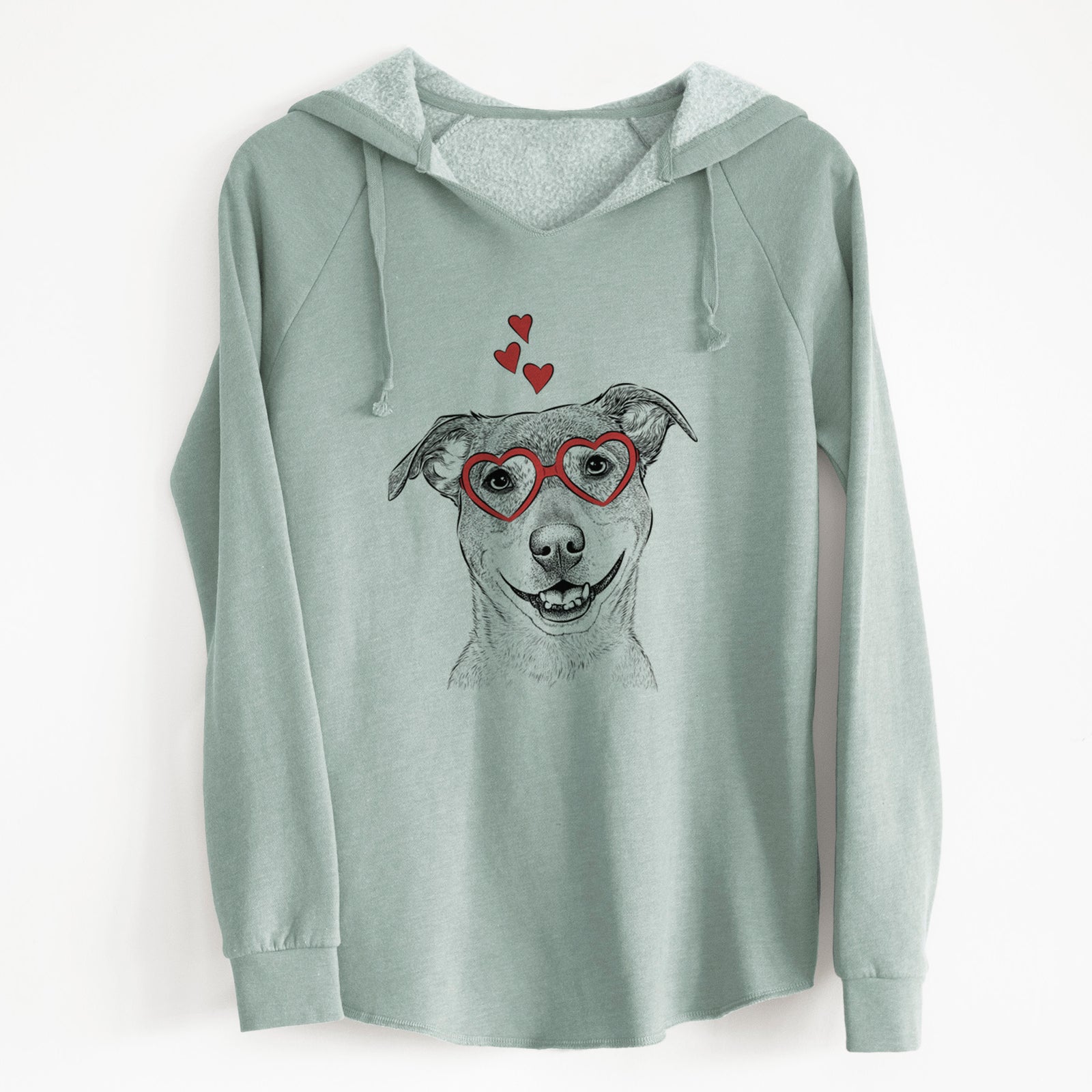Valentine Reese the Mountain Cur - Cali Wave Hooded Sweatshirt