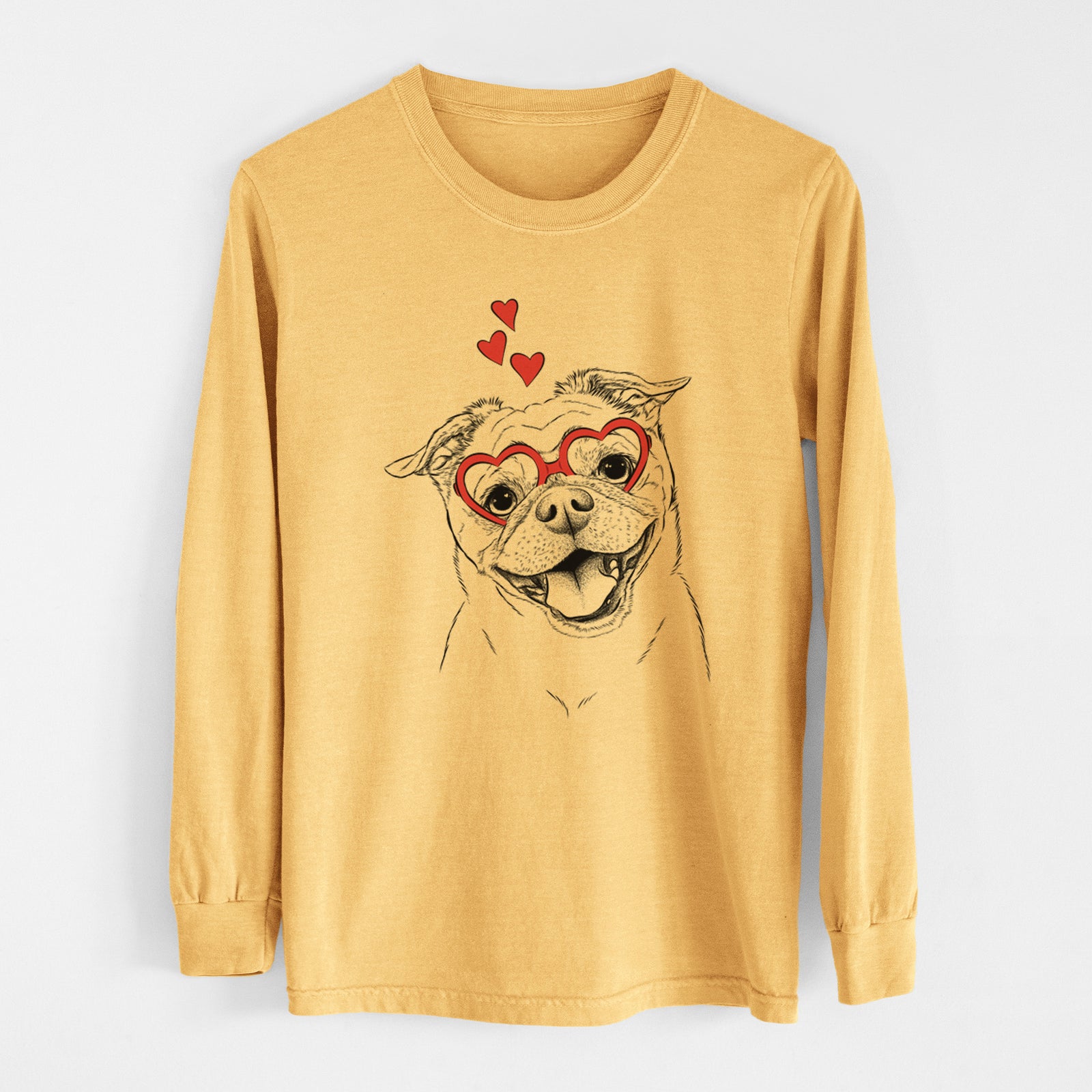 Valentine Riley the Chug - Heavyweight 100% Cotton Long Sleeve