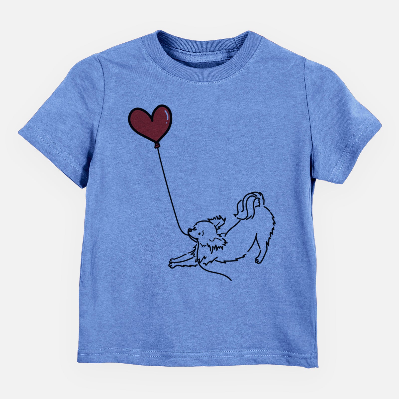 Long Haired Chihuahua Heart String - Kids/Youth/Toddler Shirt