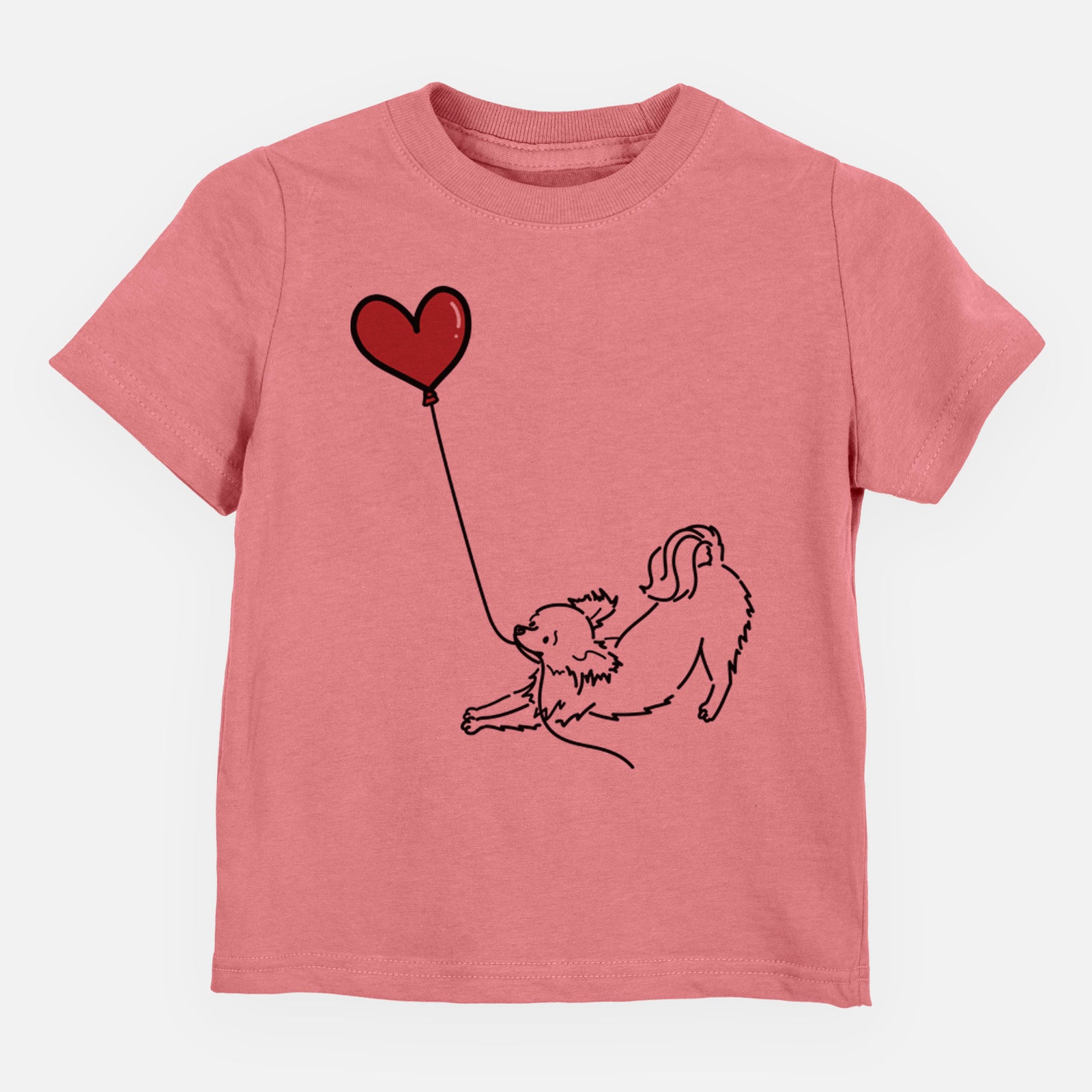 Long Haired Chihuahua Heart String - Kids/Youth/Toddler Shirt