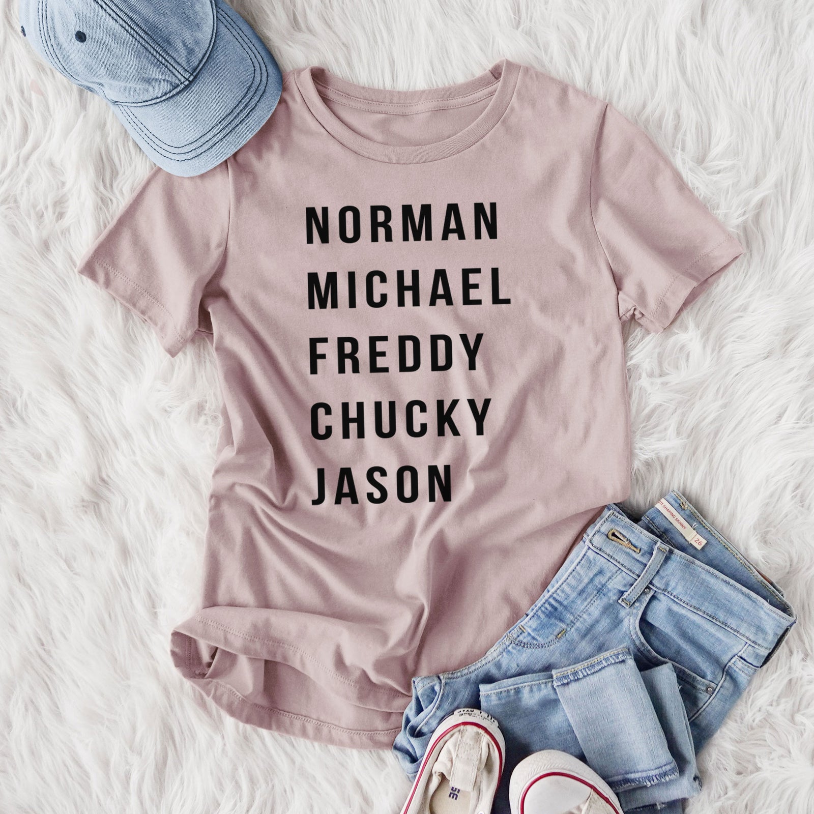 Halloween Villians - Women's Lightweight Relaxed Fit 100% Cotton Crewneck