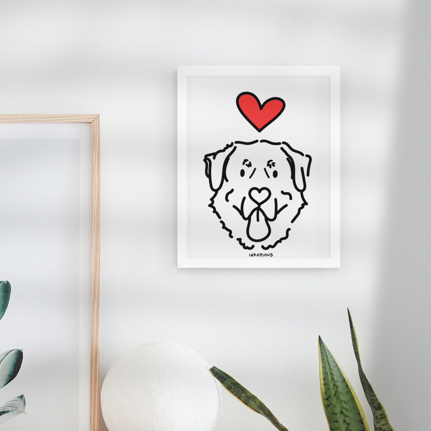 Love Always Anatolian Shepherd - Batu Art Print