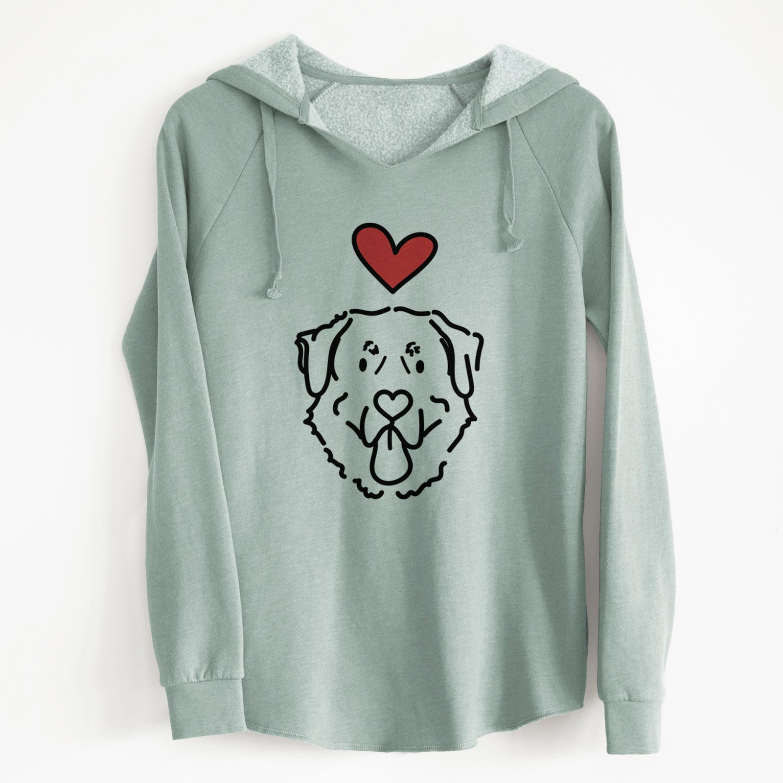 Love Always Anatolian Shepherd - Batu - Cali Wave Hooded Sweatshirt