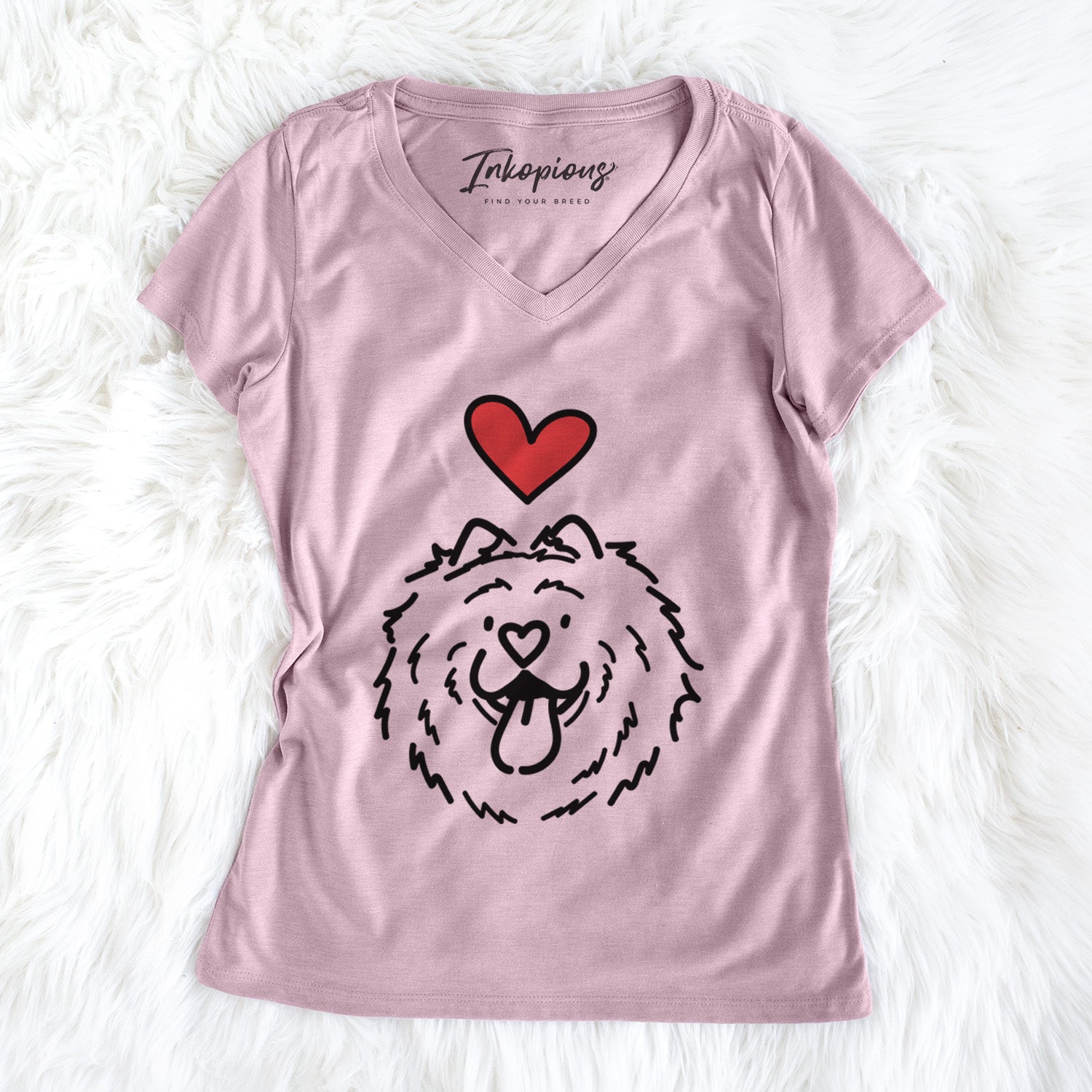 Love Always Chow Chow - Bear - Women's Perfect V-neck Shirt