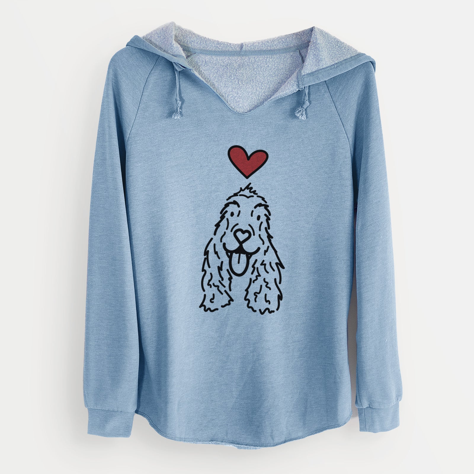 Love Always English Cocker Spaniel - Dolly - Cali Wave Hooded Sweatshirt