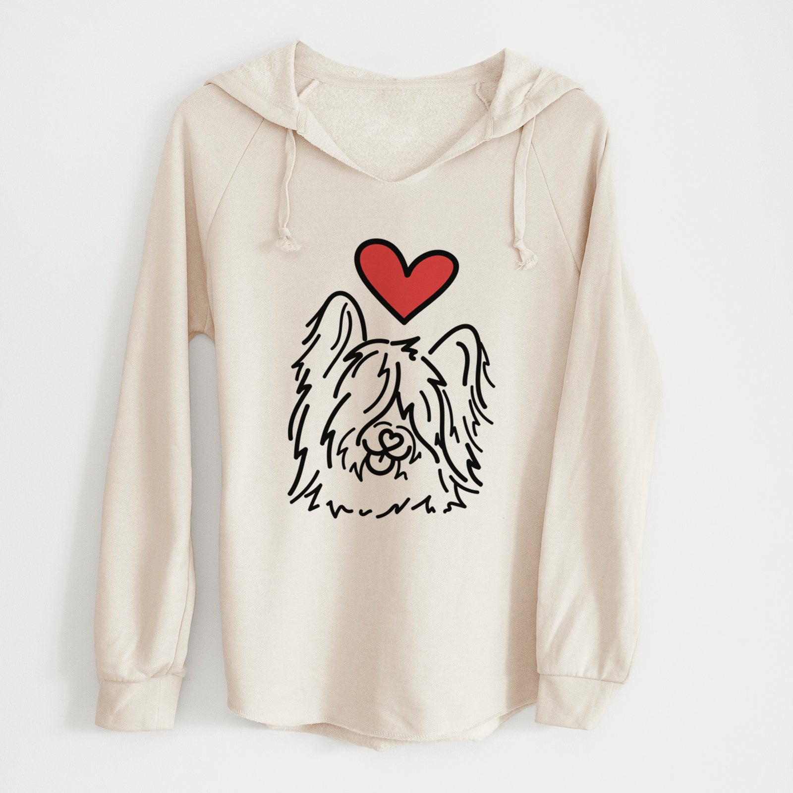 Love Always Skye Terrier - Dougal - Cali Wave Hooded Sweatshirt