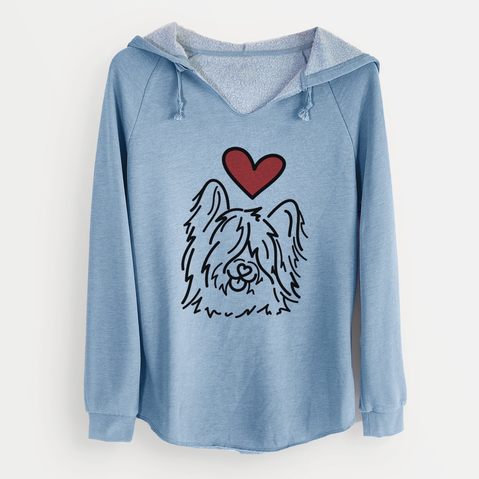 Love Always Skye Terrier - Dougal - Cali Wave Hooded Sweatshirt