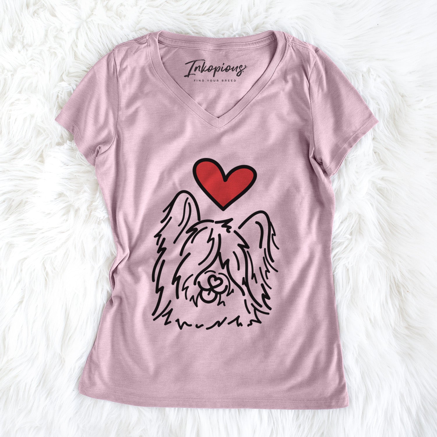 Love Always Skye Terrier - Dougal - Women's Perfect V-neck Shirt