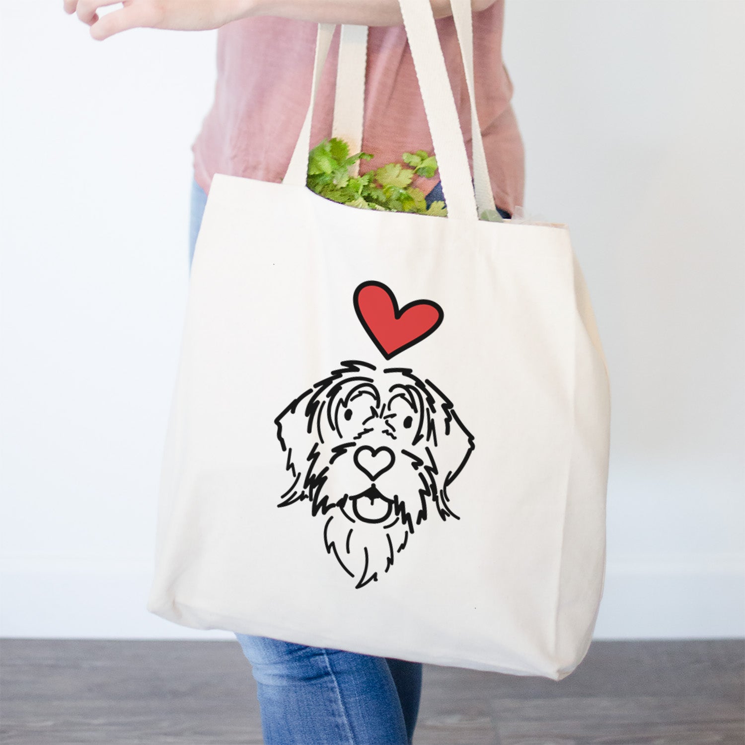 Love Always Wirehaird Pointing Griffon - Gary - Tote Bag