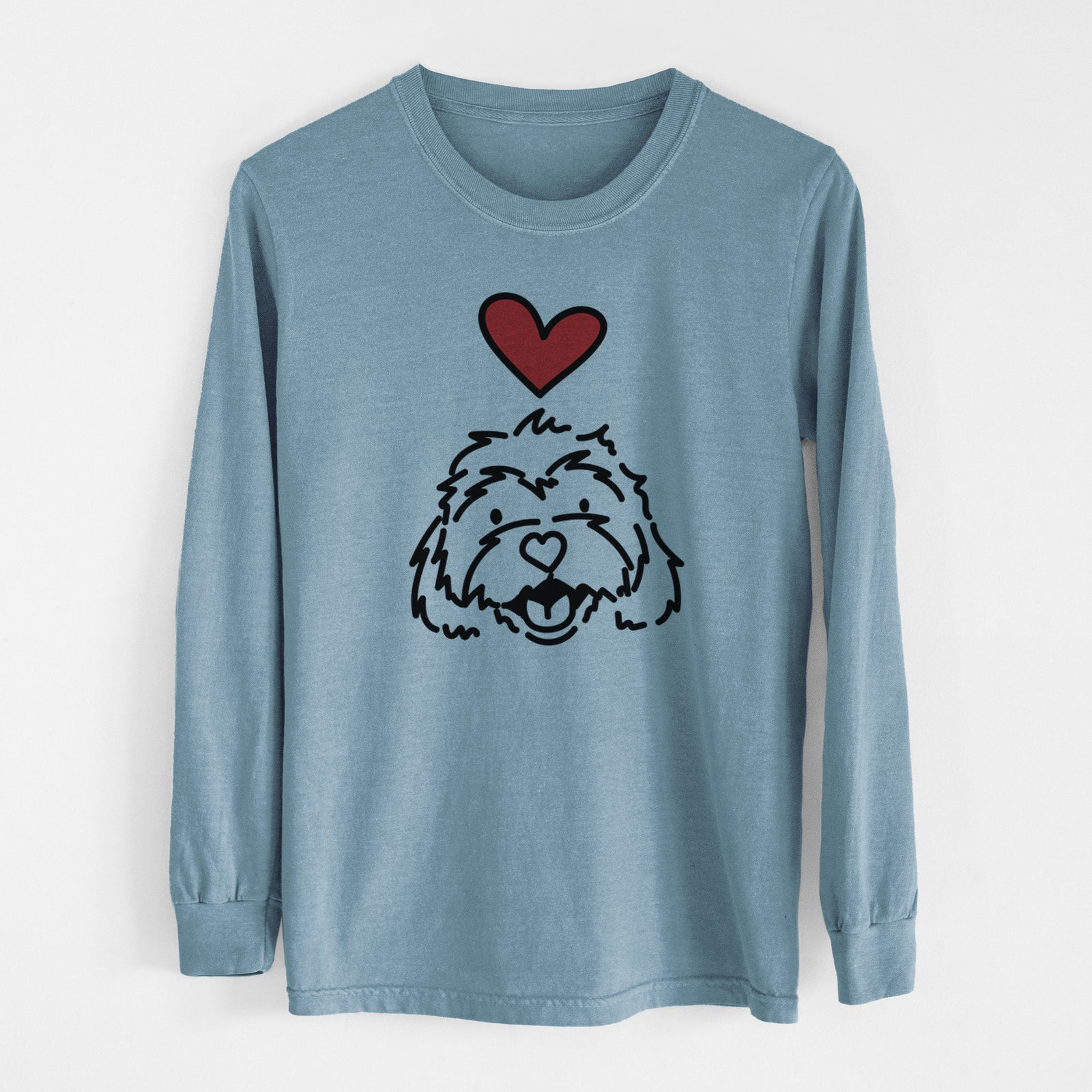 Love Always Cavachon - Harry - Heavyweight 100% Cotton Long Sleeve