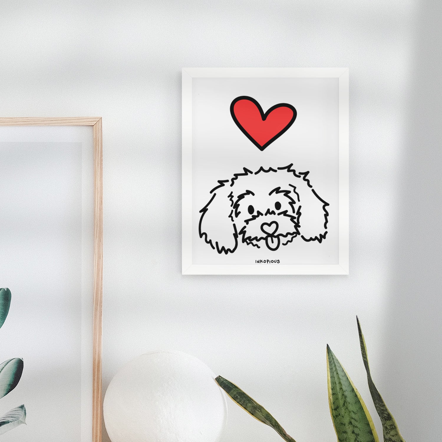 Love Always Maltipoo - Holly Art Print