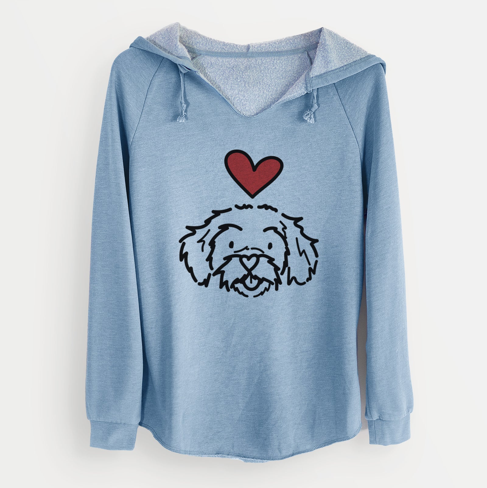 Love Always Peekapoo - Jo Jo - Cali Wave Hooded Sweatshirt