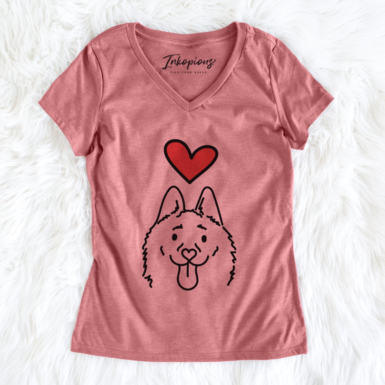 Love Always Schipperke - Meeko - Women's Perfect V-neck Shirt