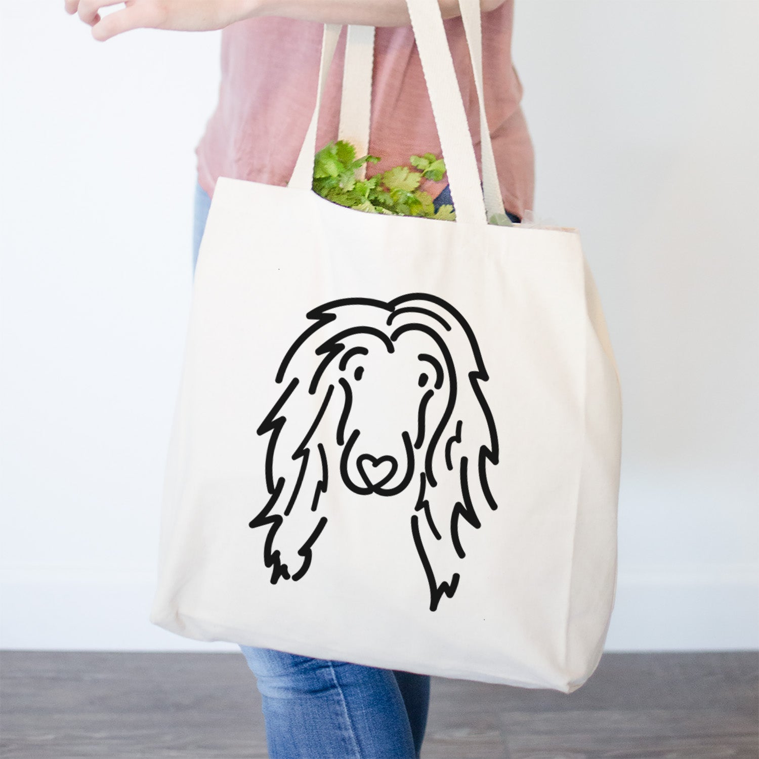 Love Always Afghan Hound - Asher - Tote Bag