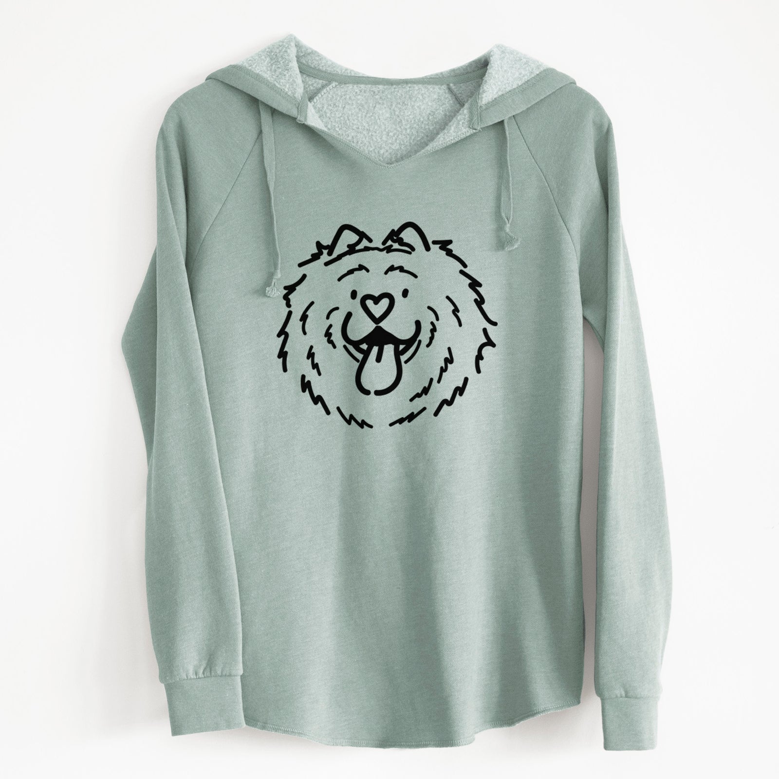 Love Always Chow Chow - Bear - Cali Wave Hooded Sweatshirt