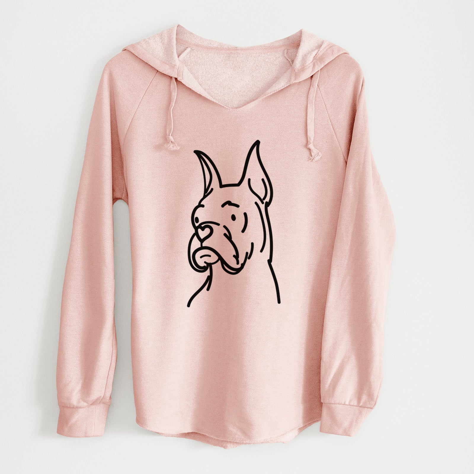 Love Always Rescue Boxer - Billy - Cali Wave Hooded Sweatshirt