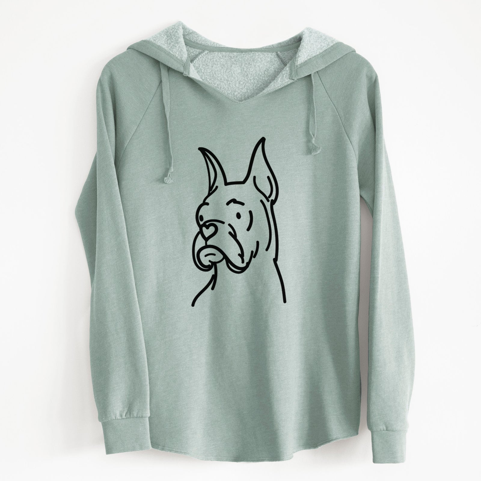 Love Always Rescue Boxer - Billy - Cali Wave Hooded Sweatshirt