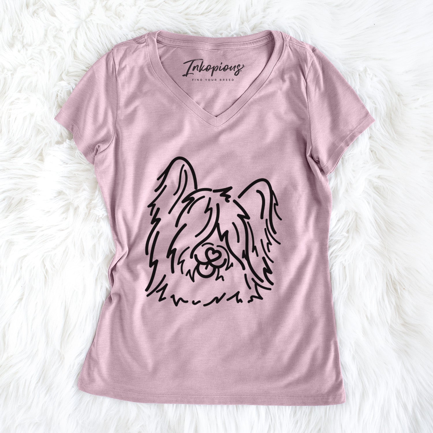 Love Always Skye Terrier - Dougal - Women's Perfect V-neck Shirt