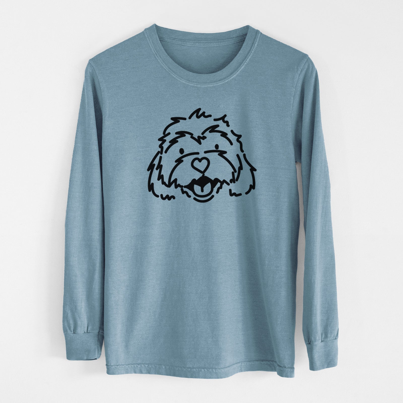 Love Always Cavachon - Harry - Heavyweight 100% Cotton Long Sleeve