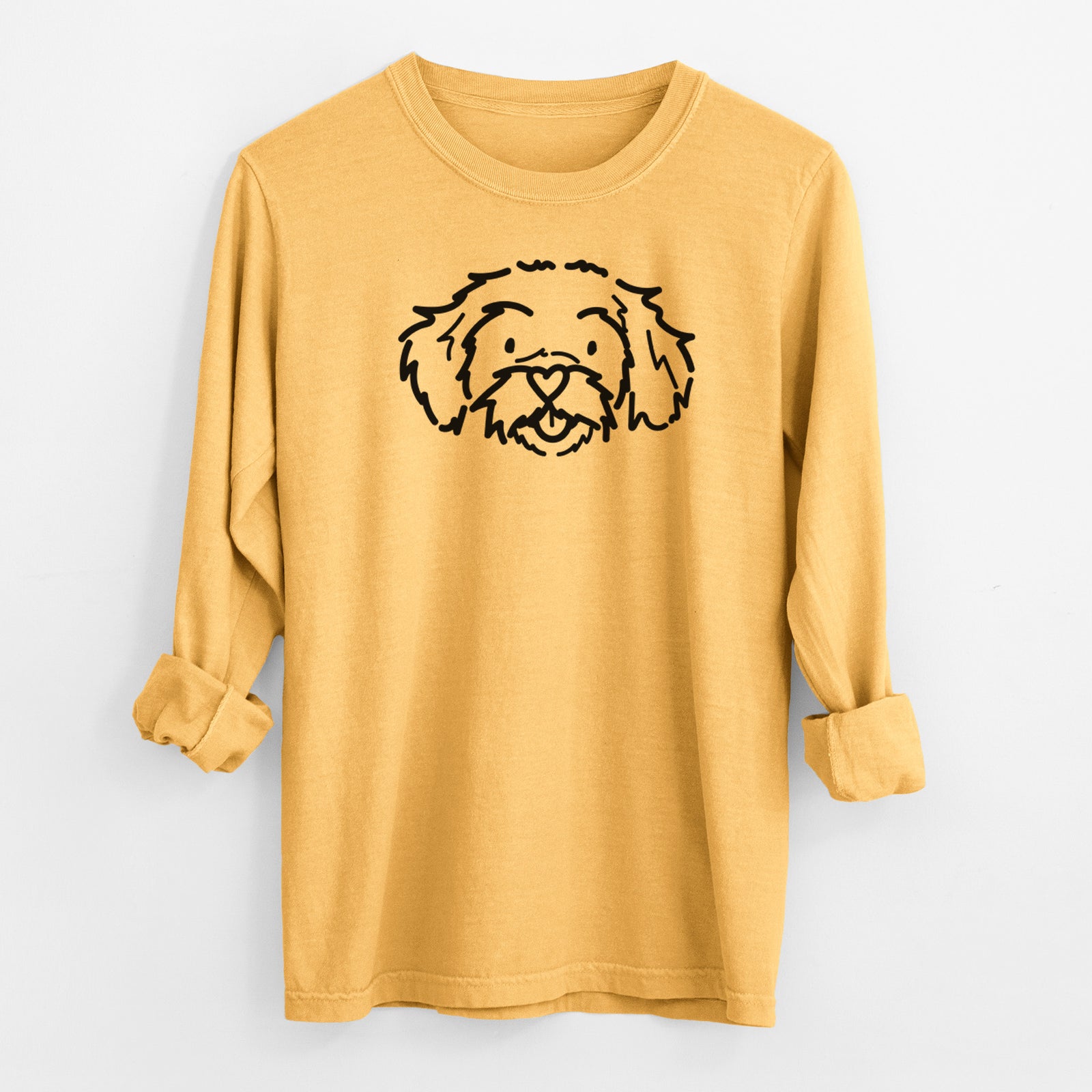 Love Always Peekapoo - Jo Jo - Heavyweight 100% Cotton Long Sleeve