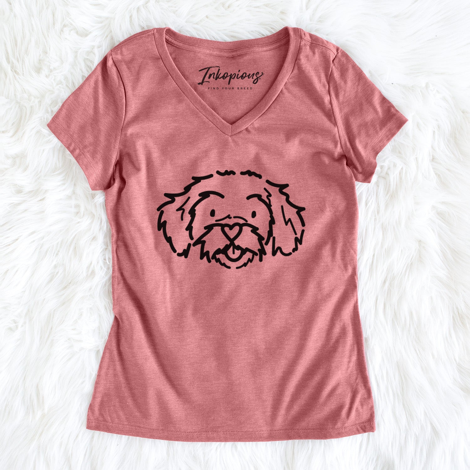 Love Always Peekapoo - Jo Jo - Women's Perfect V-neck Shirt