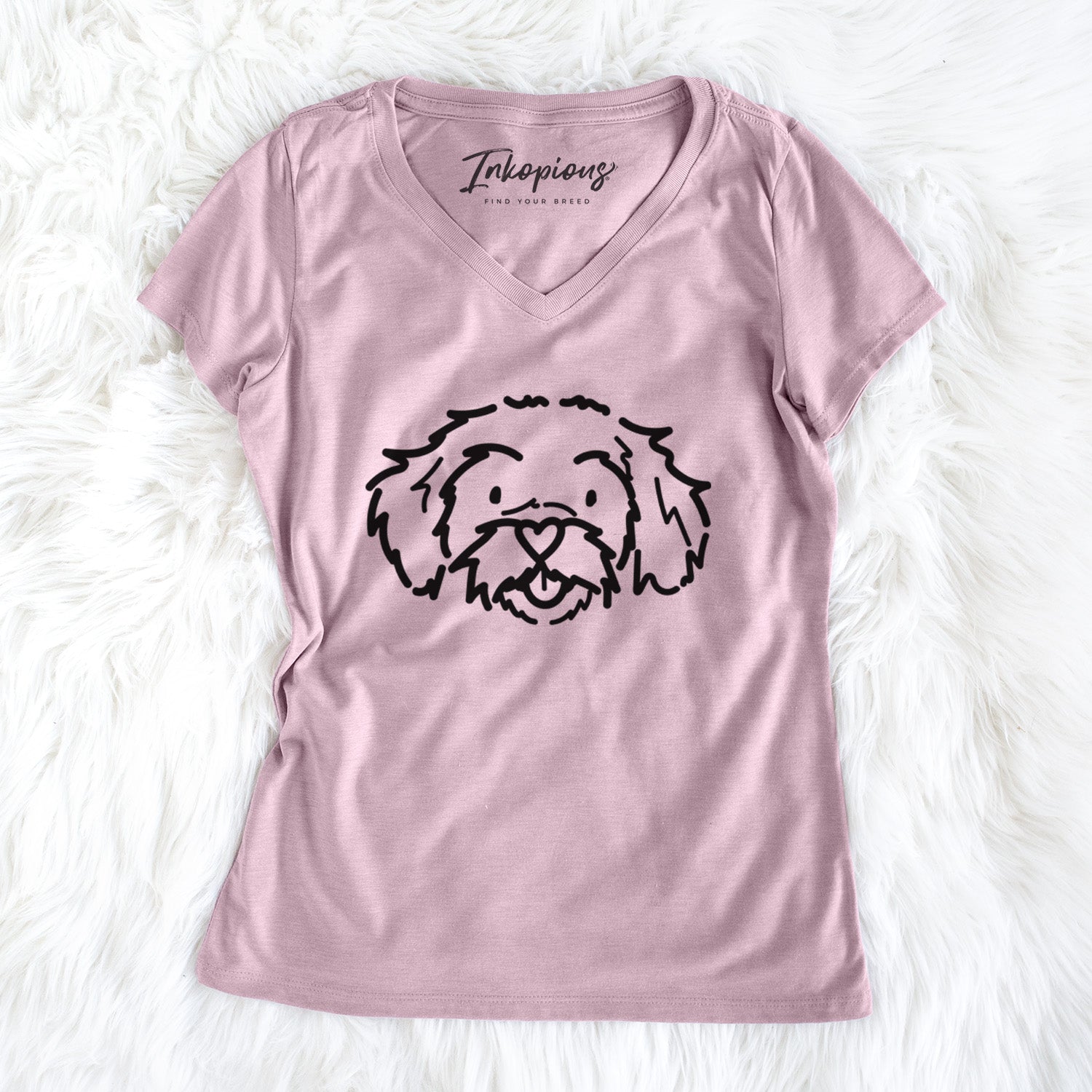 Love Always Peekapoo - Jo Jo - Women's Perfect V-neck Shirt
