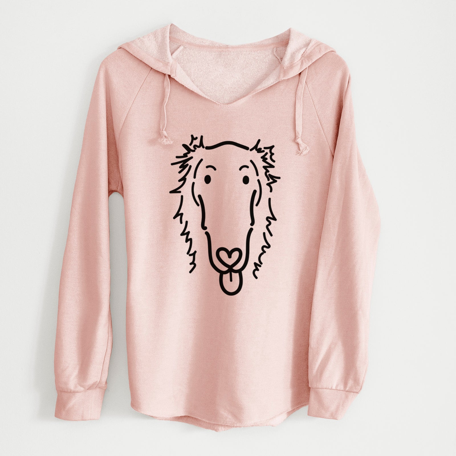 Love Always Borzoi - Opal - Cali Wave Hooded Sweatshirt
