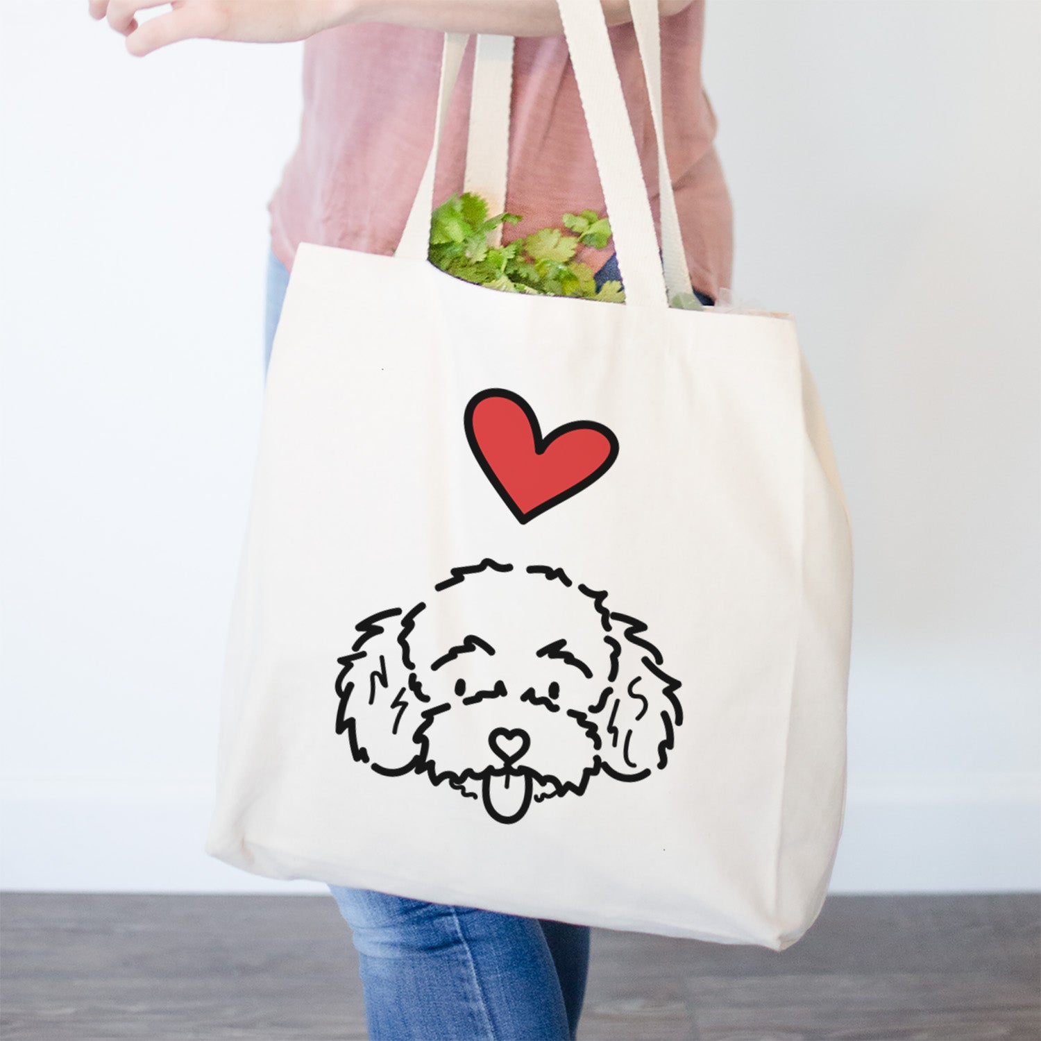 Love Always Toy Poodle - Ricci - Tote Bag