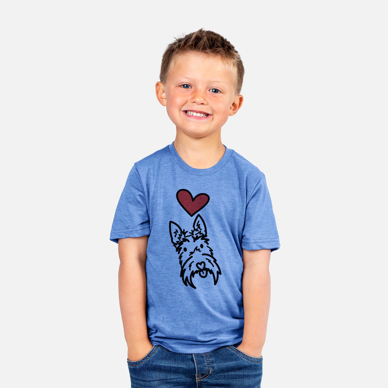 Love Always Scottish Terrier - Thistle - Kids/Youth/Toddler Shirt