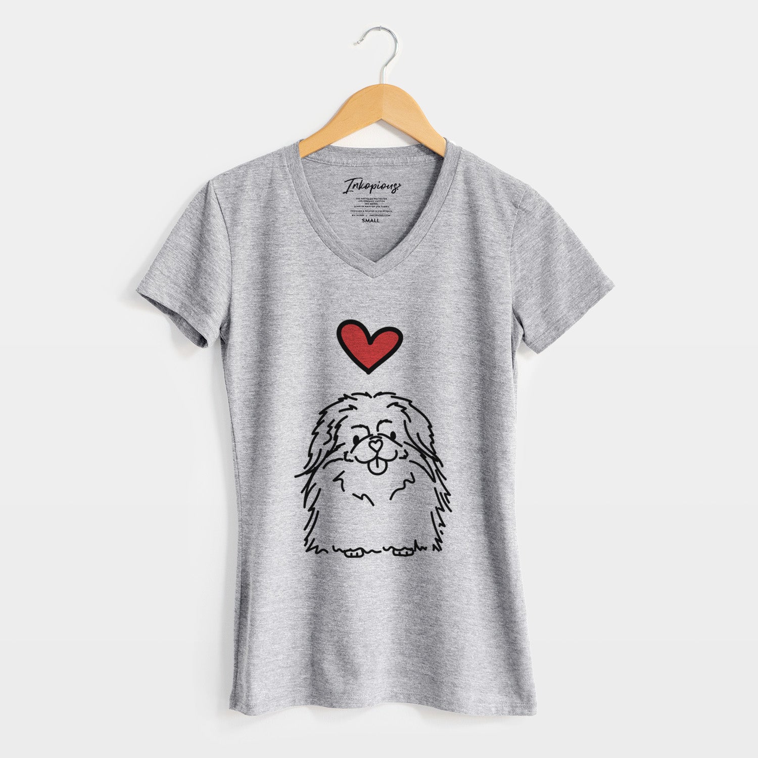 Love Always Pekingese - Viv - Women's Perfect V-neck Shirt
