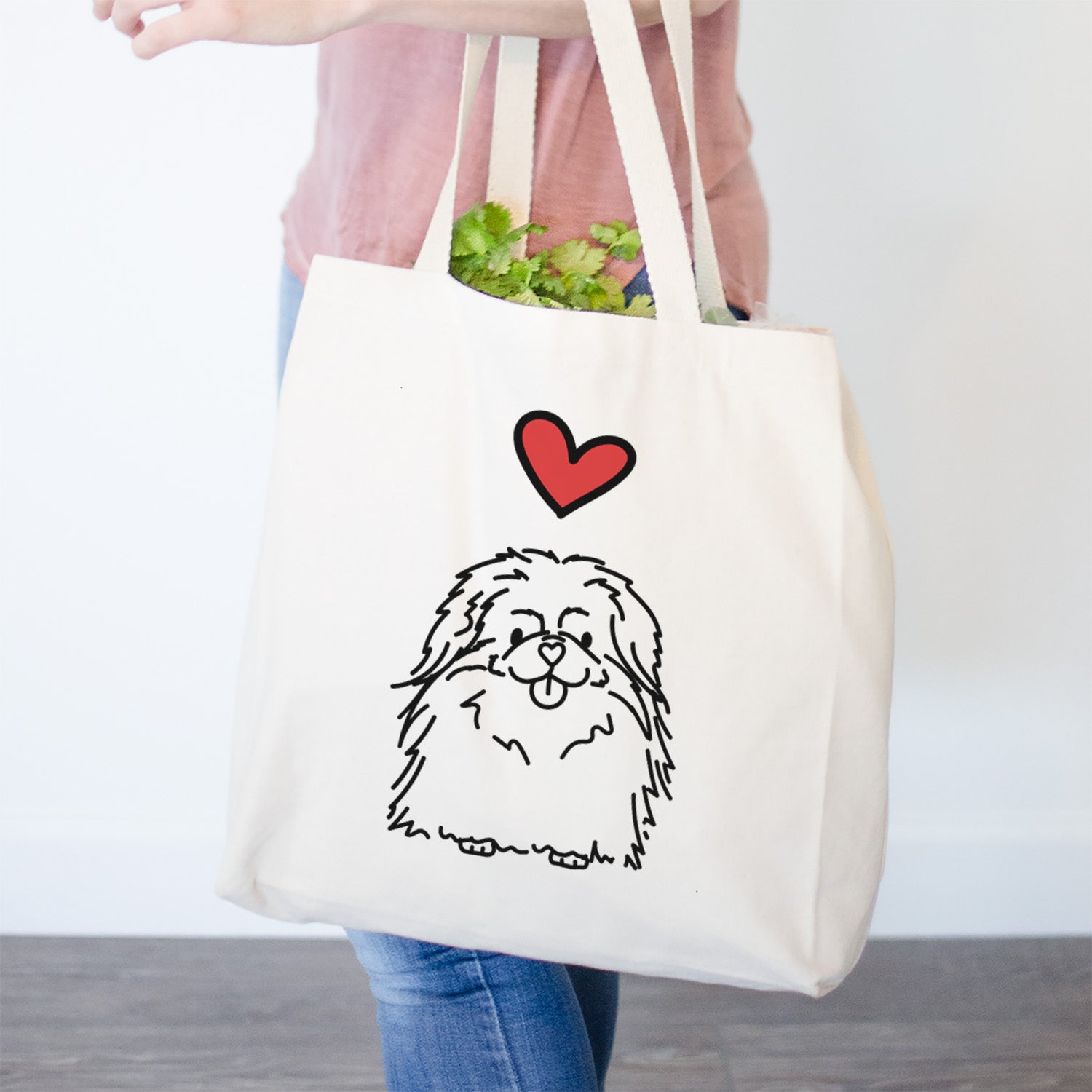 Love Always Pekingese - Viv - Tote Bag