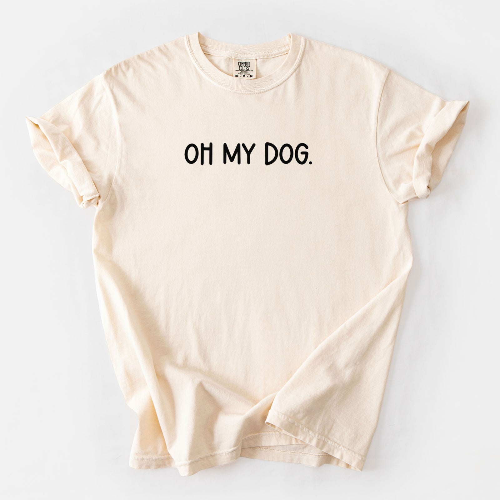 Oh My Dog - Unisex Comfort Colors Garment-Dyed Heavyweight T-shirt in Ivory