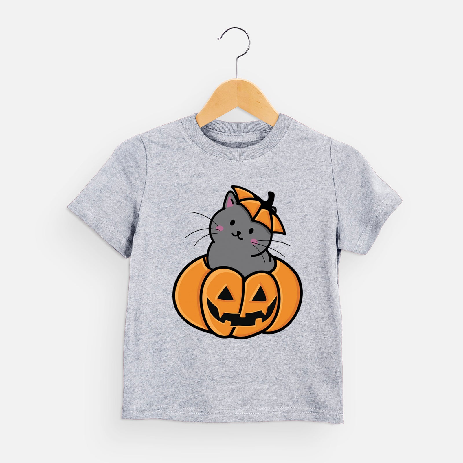 Pumpkin Cat - Black Cat - Kids/Youth/Toddler Shirt